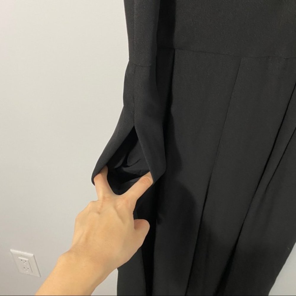 NWOT Gal Meets Glam Melanie Black Jumpsuit Sz 8 - Picture 3 of 6